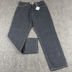 Vintage 90s Y2K Old Navy Jeans Women 14 Blue Relaxed Fit High Rise Mom No. 7 NEW